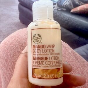 The Body Shop Mango Whip Body Lotion - Cream Bottle. 🩵💛 60 ml